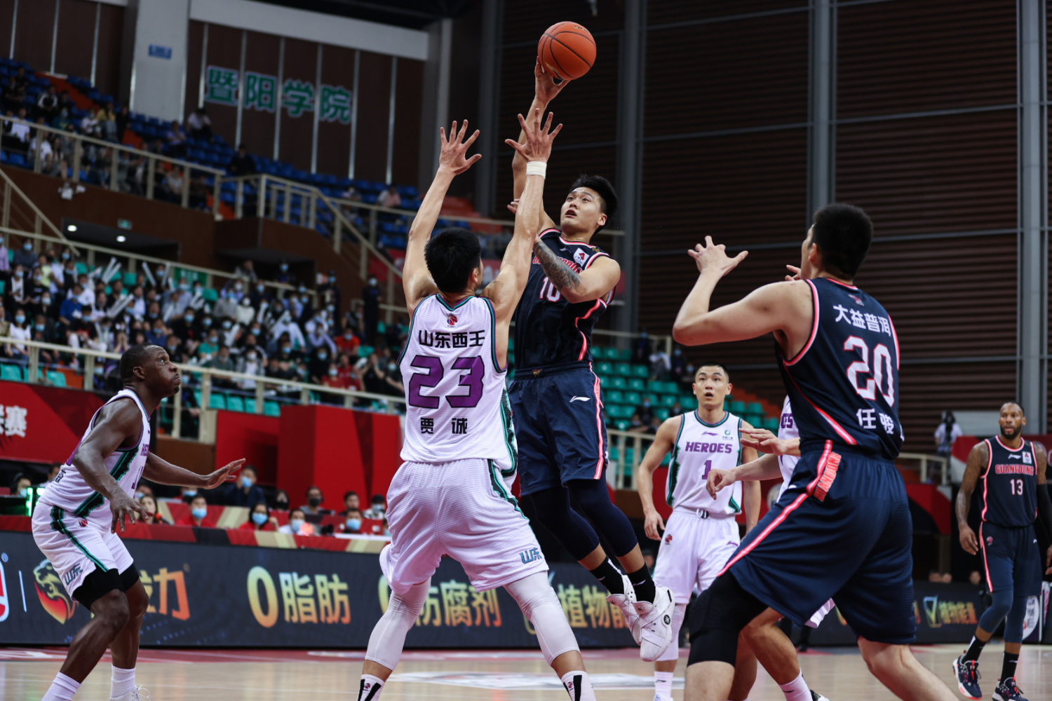 浙江男篮在今日比赛中击败湖南花季队